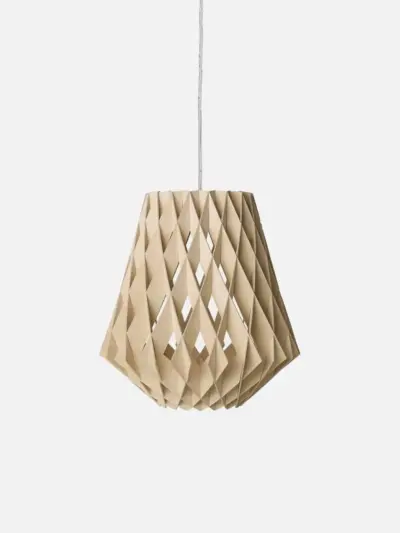 Glozin II Wooden Lamp Drop